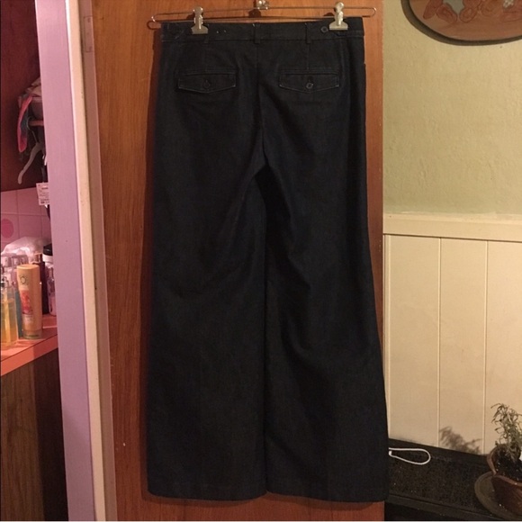 Express Wide Leg Jeans sz 6 - Picture 3 of 5